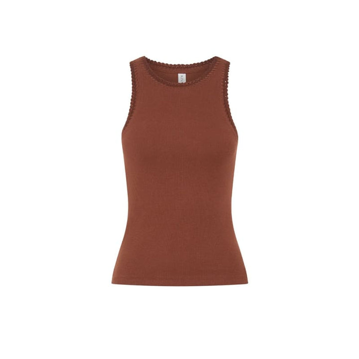 Tallulah Tank Top | Chocolate - Tops