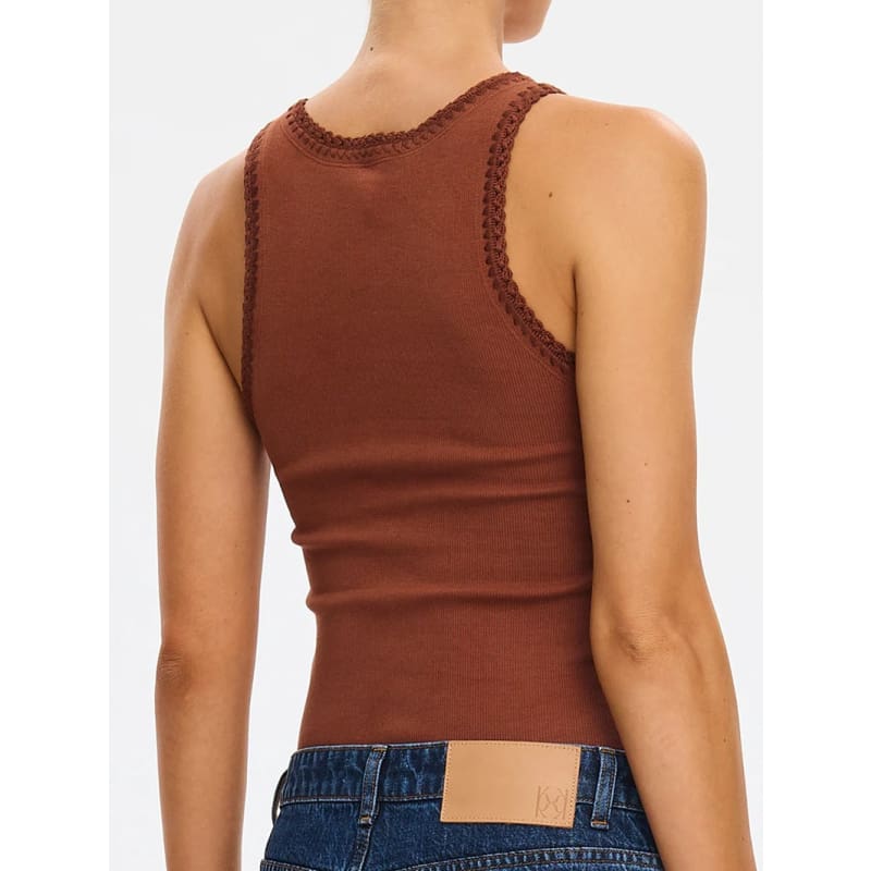 Tallulah Tank Top | Chocolate - Tops