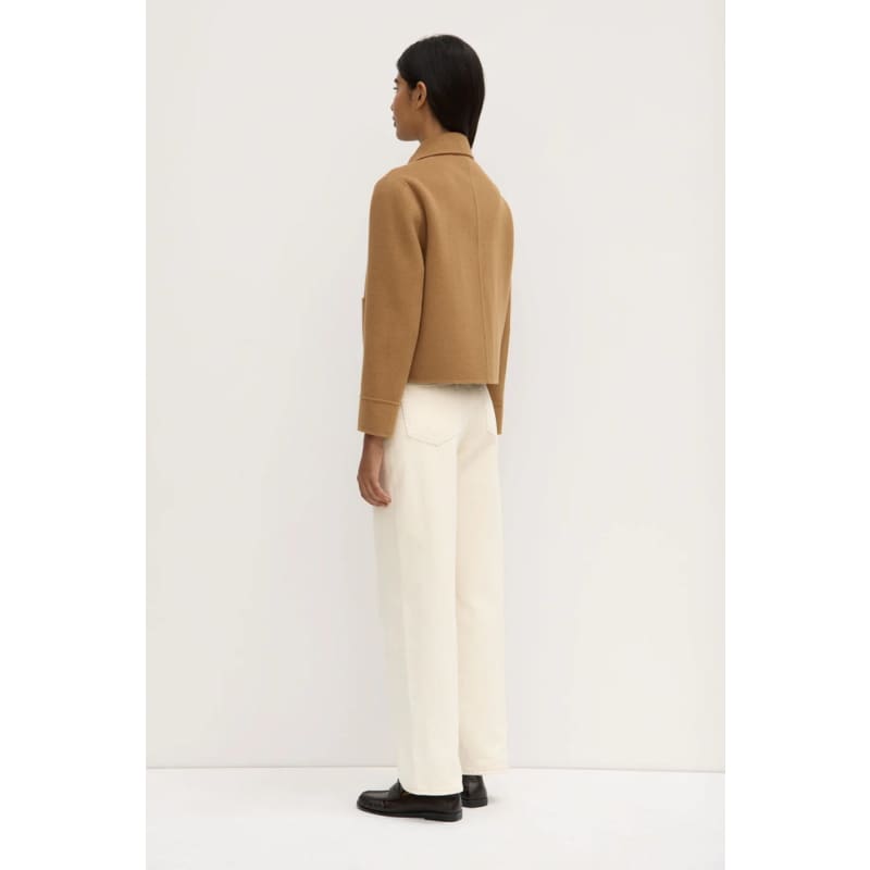 Tasmin Wool Jacket | Carmel - Jackets