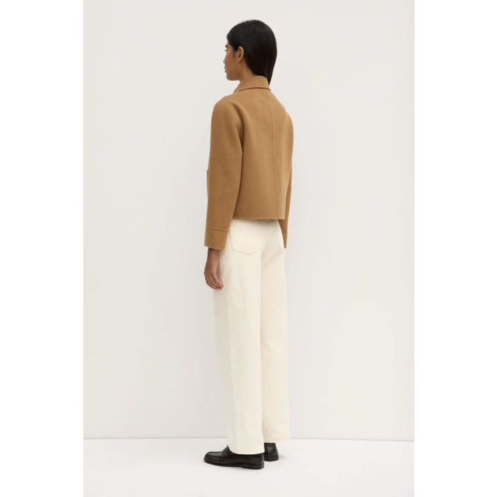 Tasmin Wool Jacket | Carmel - Jackets