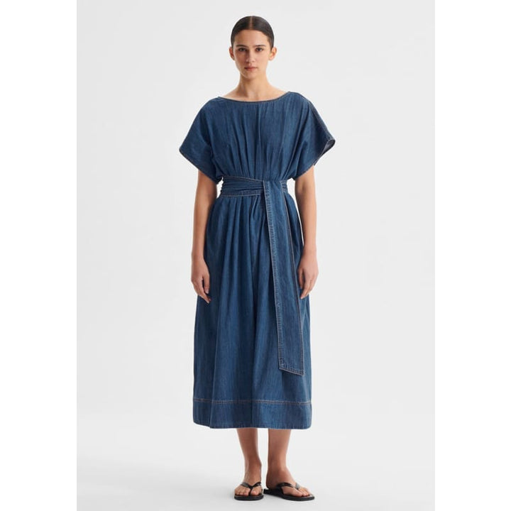 Tatum Denim Dress | Blue - Dress