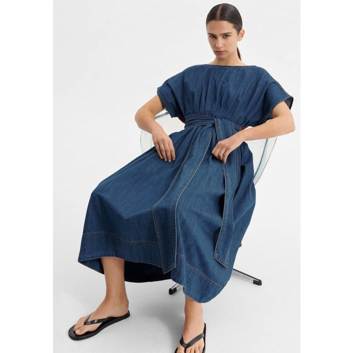 Tatum Denim Dress | Blue - Dress