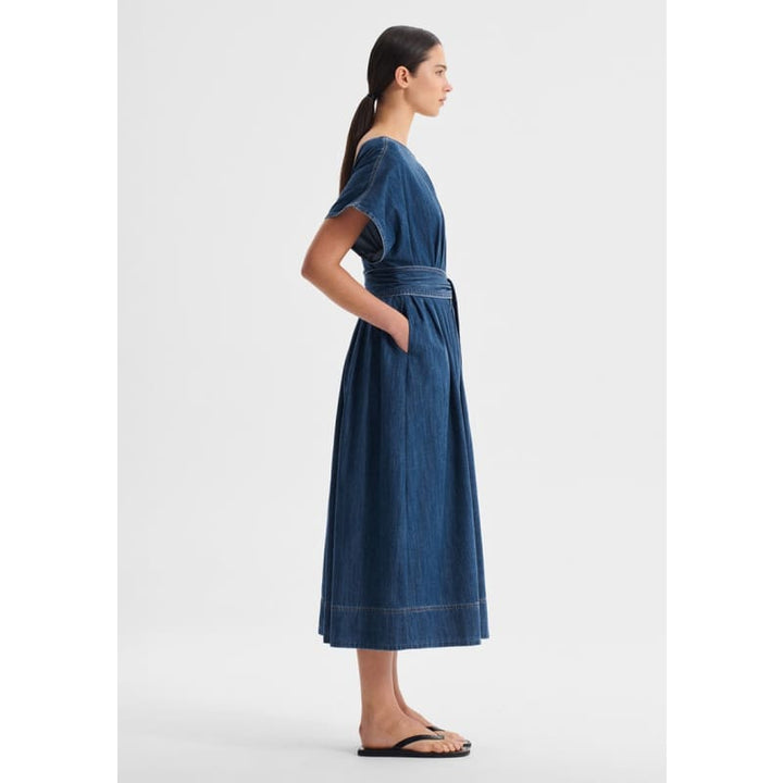 Tatum Denim Dress | Blue - Dress