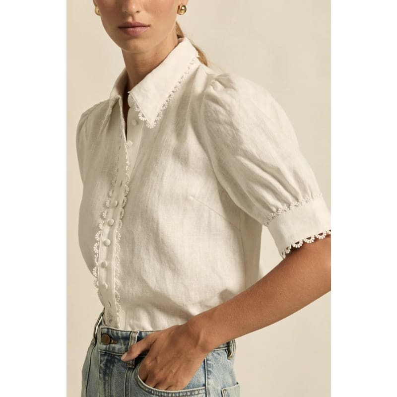Tether Top | Porcelain - Tops