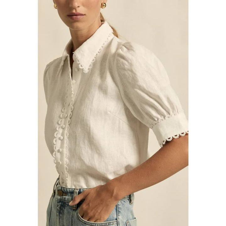 Tether Top | Porcelain - Tops