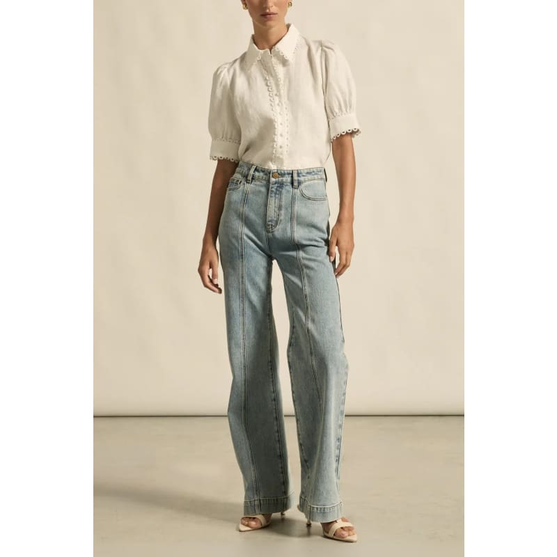 Tether Top | Porcelain - Tops