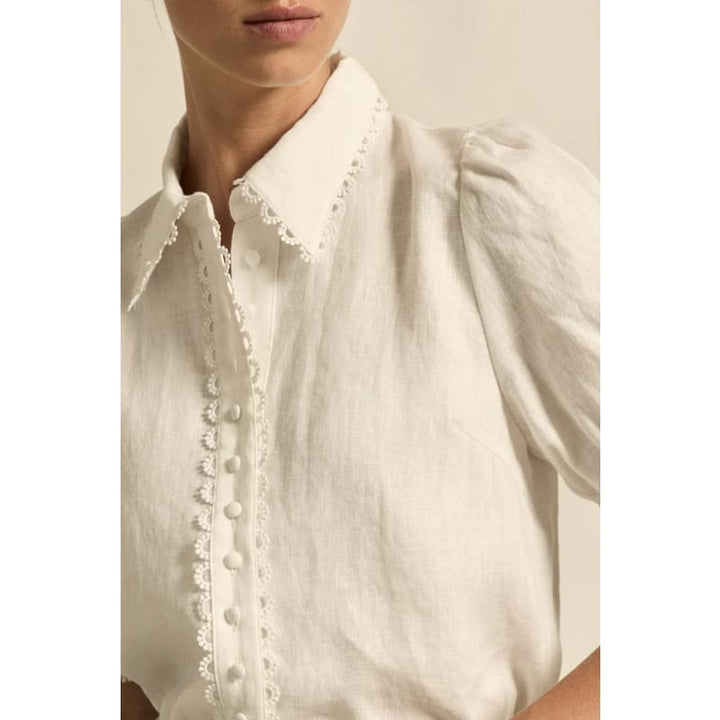 Tether Top | Porcelain - Tops