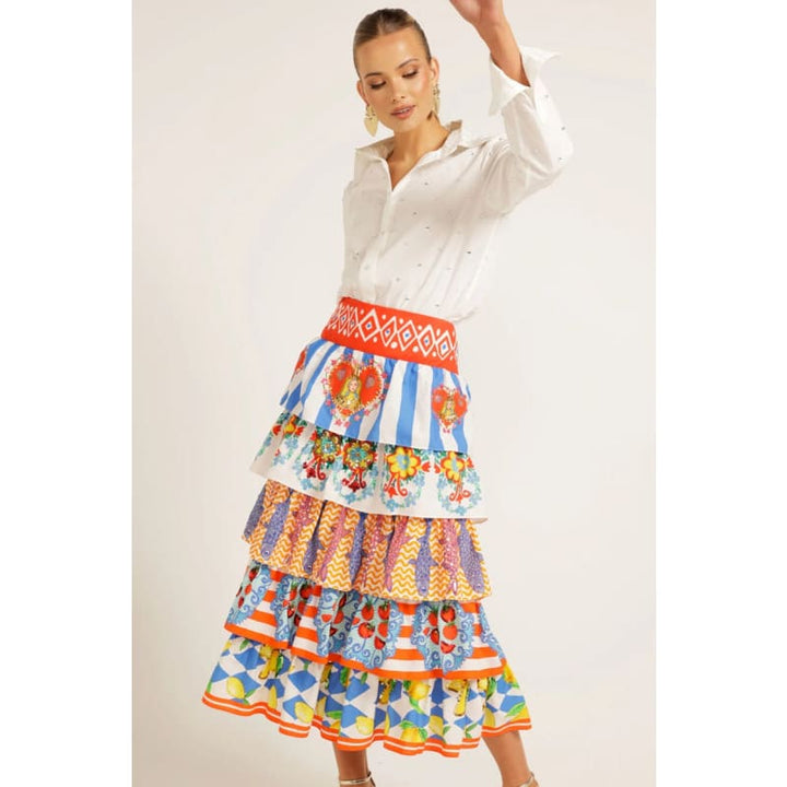 The Amadora Ruffle Skirt Bottoms