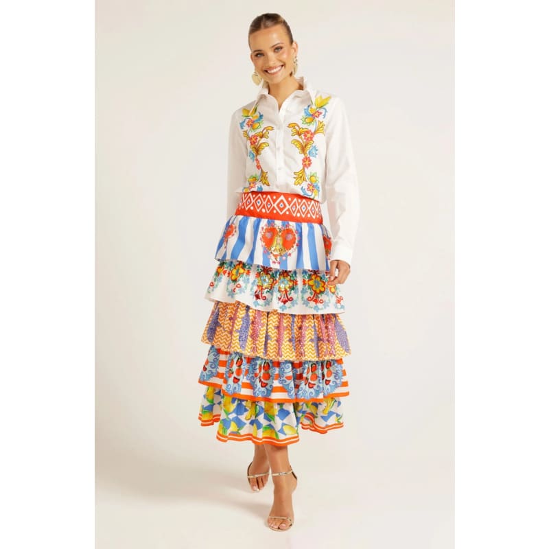 The Amadora Ruffle Skirt Bottoms