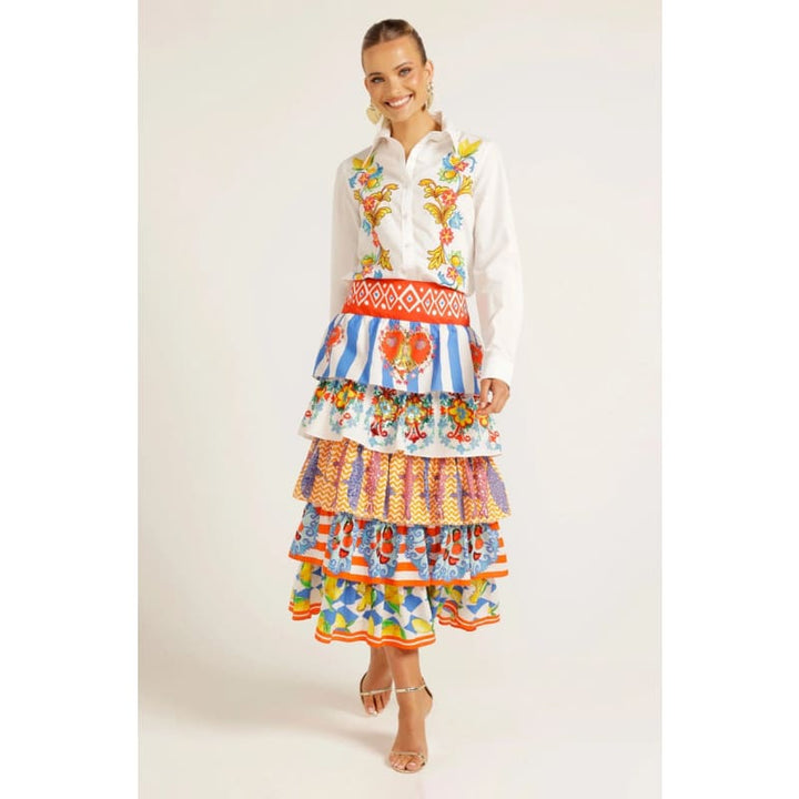 The Amadora Ruffle Skirt Bottoms