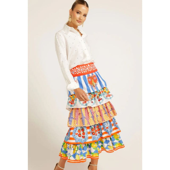 The Amadora Ruffle Skirt Bottoms