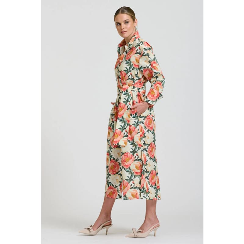 The Amelie Shirt Dress | Peony - Dress