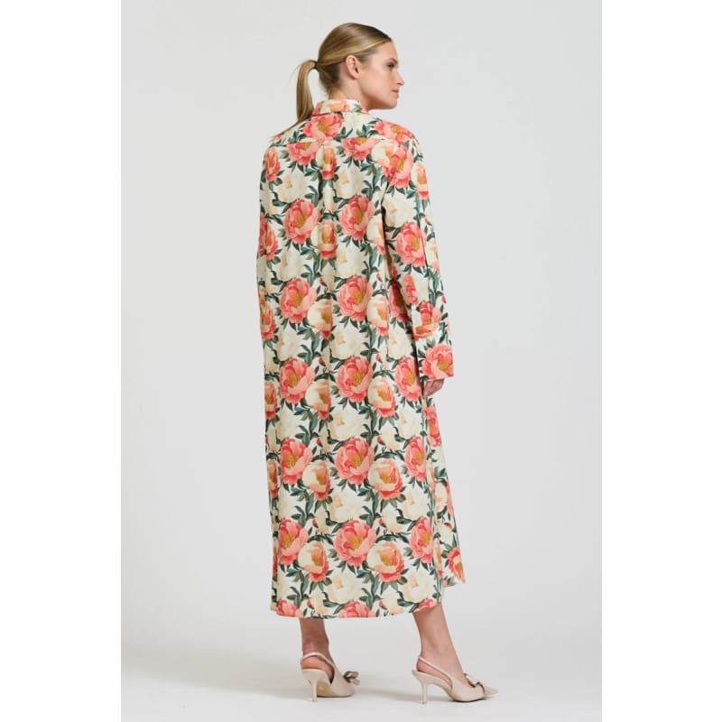 The Amelie Shirt Dress | Peony - Dress