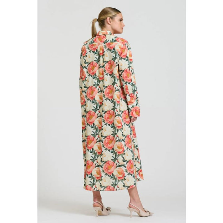 The Amelie Shirt Dress | Peony - Dress