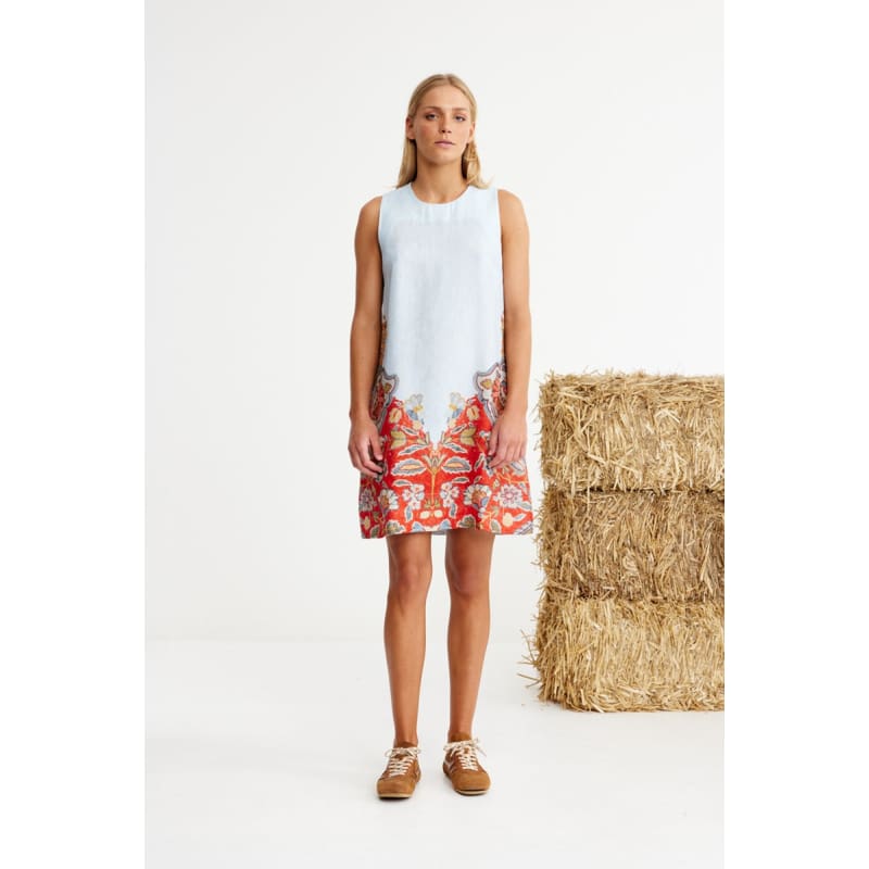 The Dandy Brush Mini Shift Dress Dress