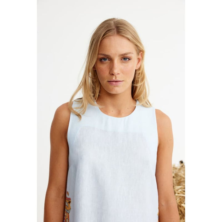 The Dandy Brush Mini Shift Dress Dress