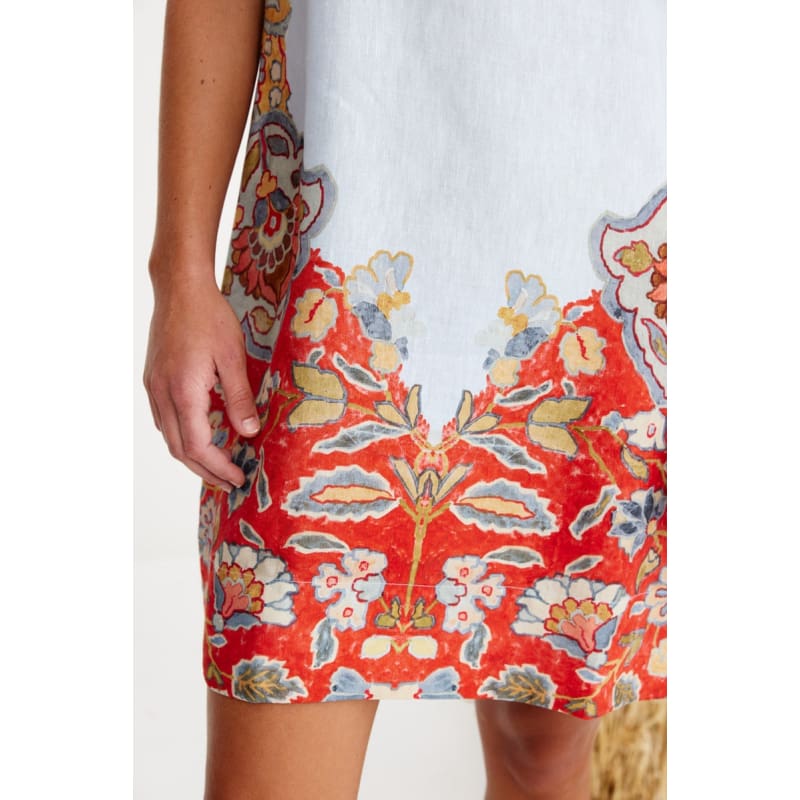 The Dandy Brush Mini Shift Dress Dress