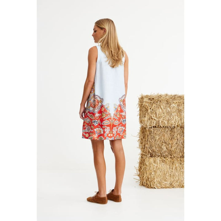 The Dandy Brush Mini Shift Dress Dress