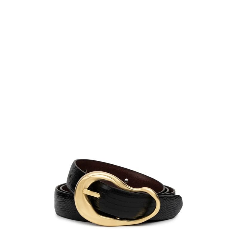 The Formosa Belt | Black Lizard - Accessories