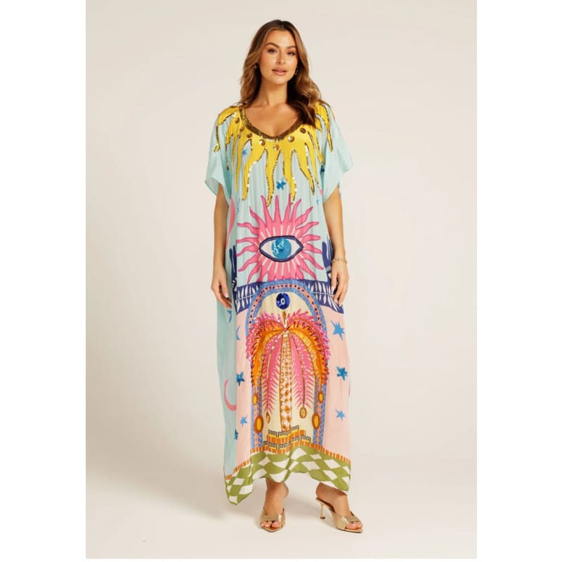 The Helios Kaftan | Long - OSFM - Dress