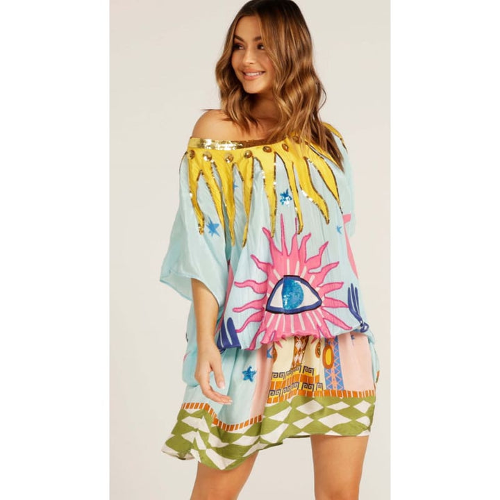 The Helios Kaftan | Long - OSFM - Dress