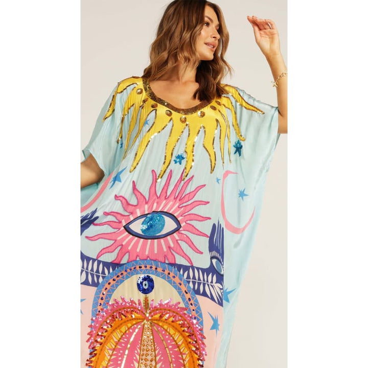 The Helios Kaftan | Long - OSFM - Dress