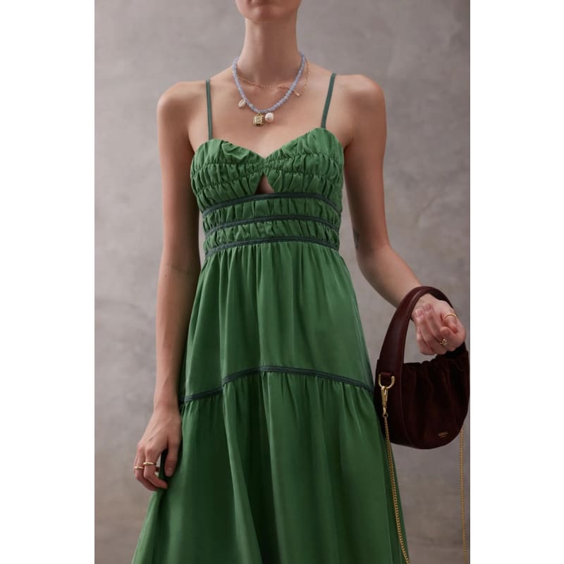 The Jami Dress | Bottle Green - Dress