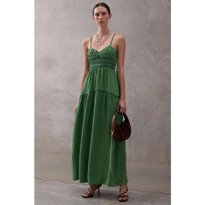 The Jami Dress | Bottle Green - Dress