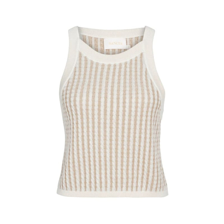 The Juda Knit Tank | Sandcastle - Tops