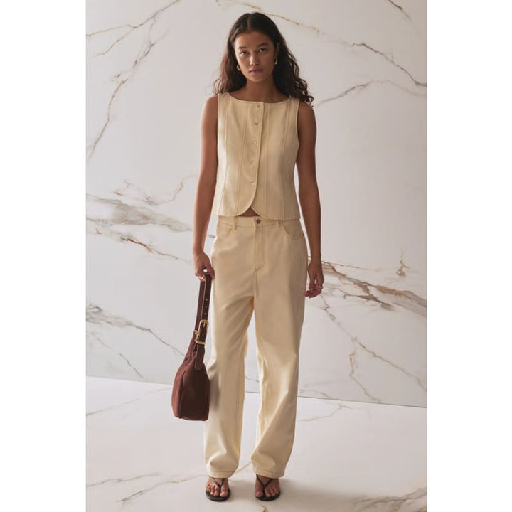 The Klara Vest | Moonstone Tops