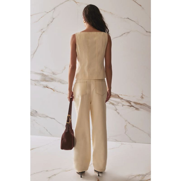The Klara Vest | Moonstone Tops