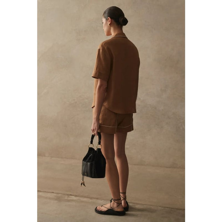The Lydian Shirt | Honey - Tops