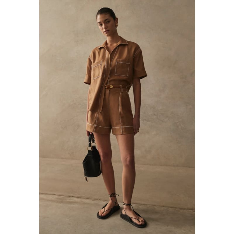 The Lydian Shirt | Honey - Tops