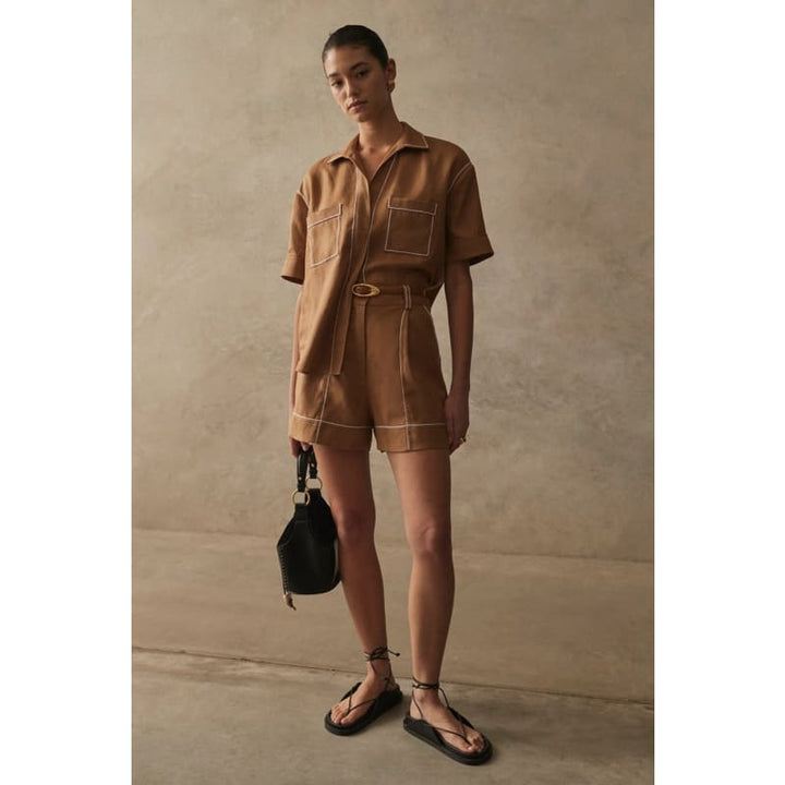 The Lydian Shirt | Honey - Tops