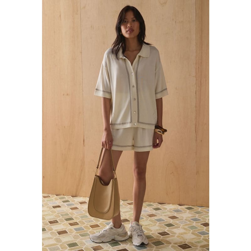 The Milani Knit Short | Shore - Bottoms