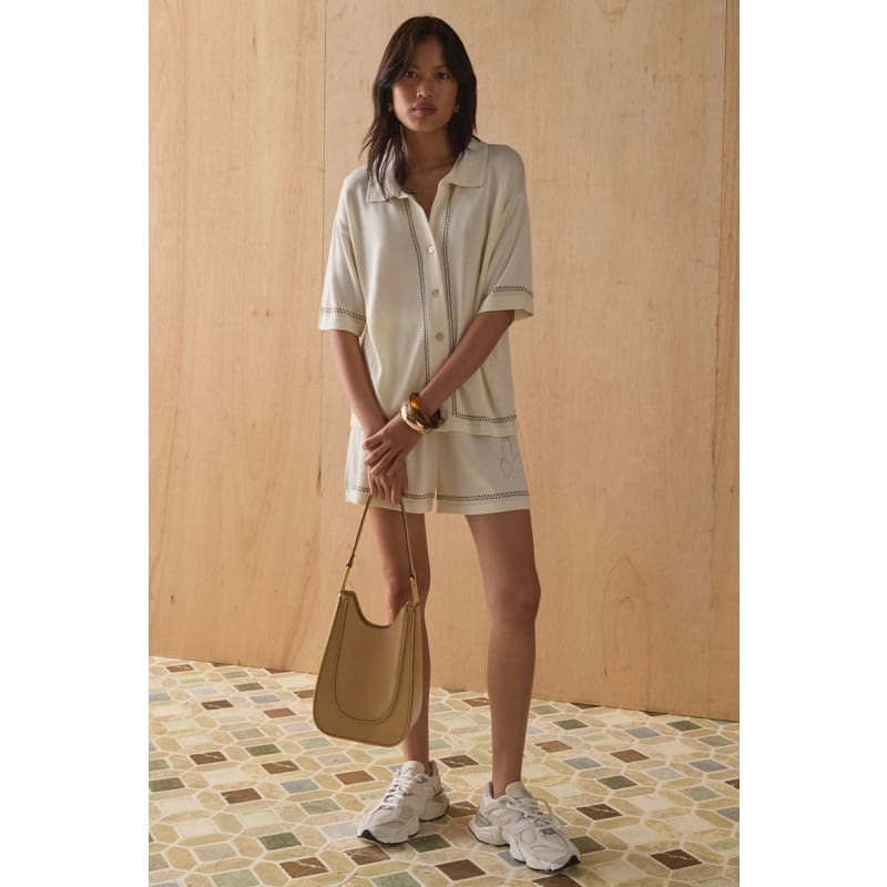 The Milani Knit Short | Shore - Bottoms