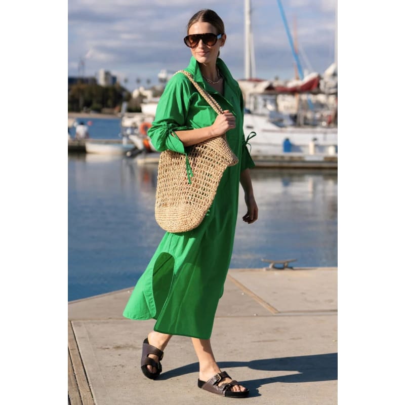 The Millie Dress | Bright Green - Dress