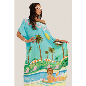 The Palm Royale Kaftan | Long - OSFM - Dress