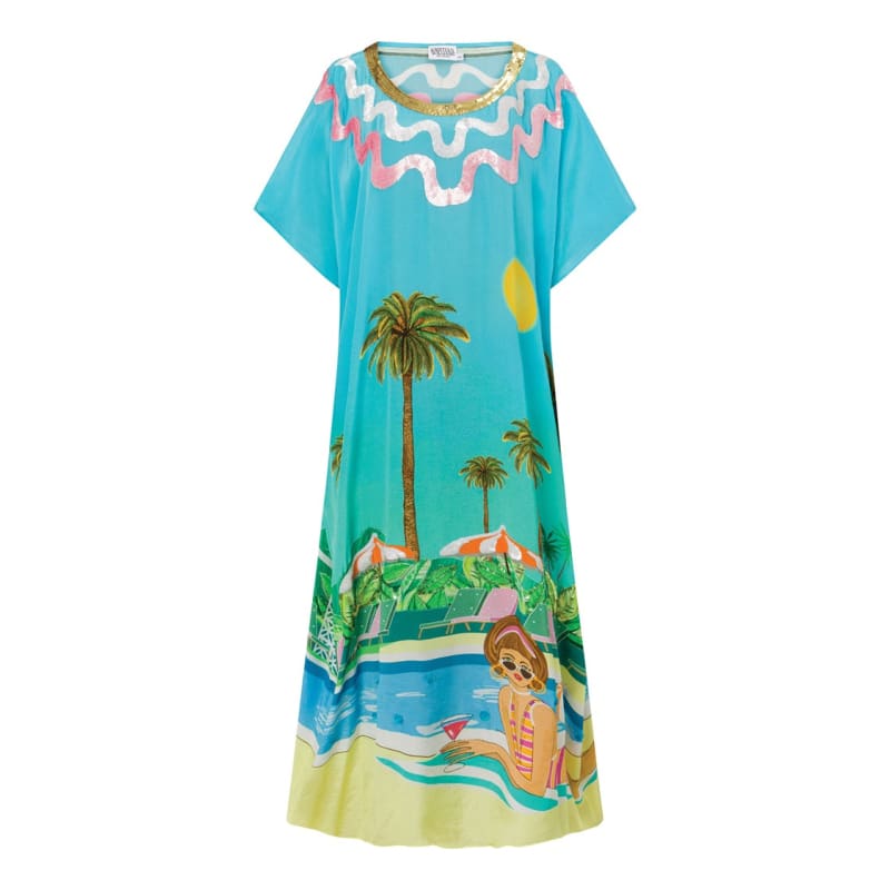 The Palm Royale Kaftan | Long - OSFM - Dress