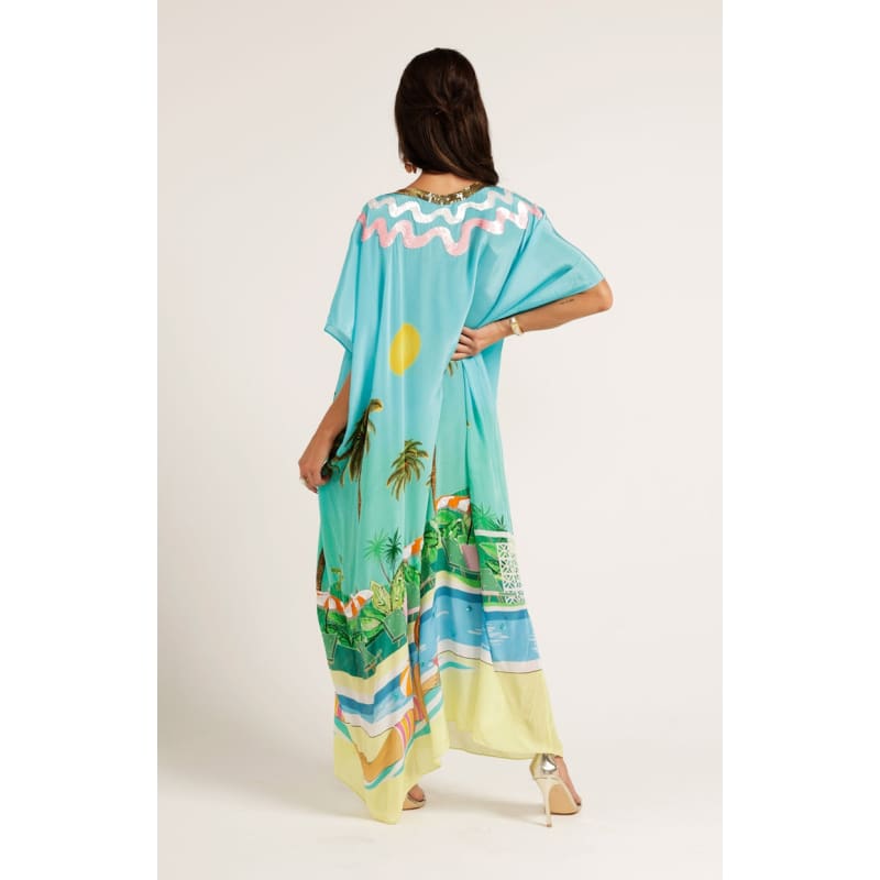 The Palm Royale Kaftan | Long - OSFM - Dress