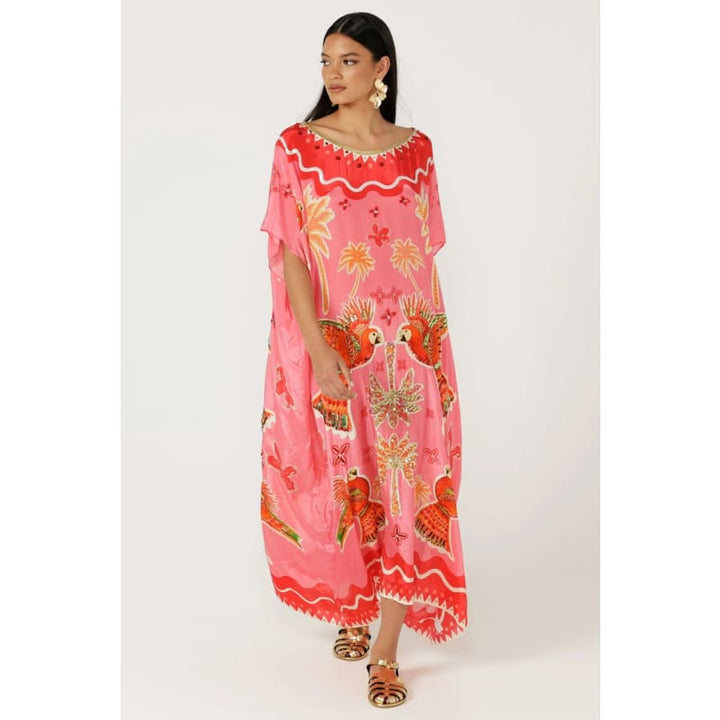 The Parrot Garden Kaftan - OSFA - Dress