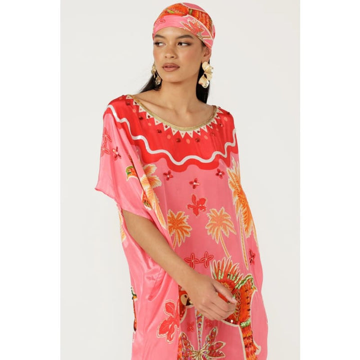 The Parrot Garden Kaftan - OSFA - Dress