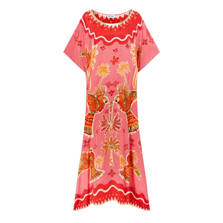 The Parrot Garden Kaftan - OSFA - Dress