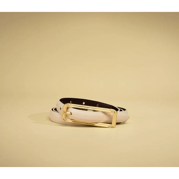 The Picarra Belt | Ecru - Accessories