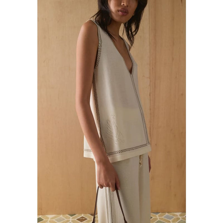 The Skye Knit Top | Shore - Tops