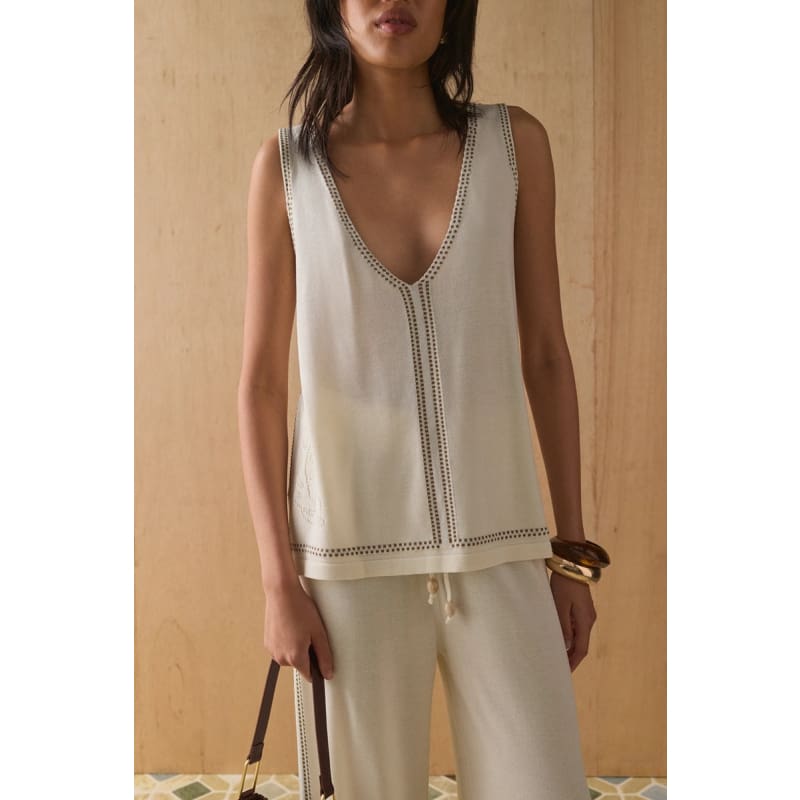 The Skye Knit Top | Shore - Tops