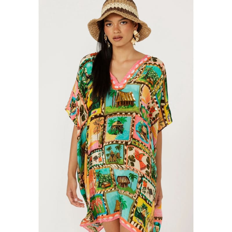 The Tropical Lodge Kaftan - OSFA - Dress