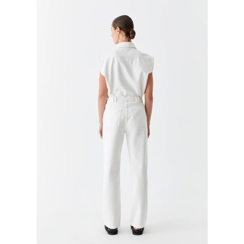 Theo Denim Jean | White - Bottoms