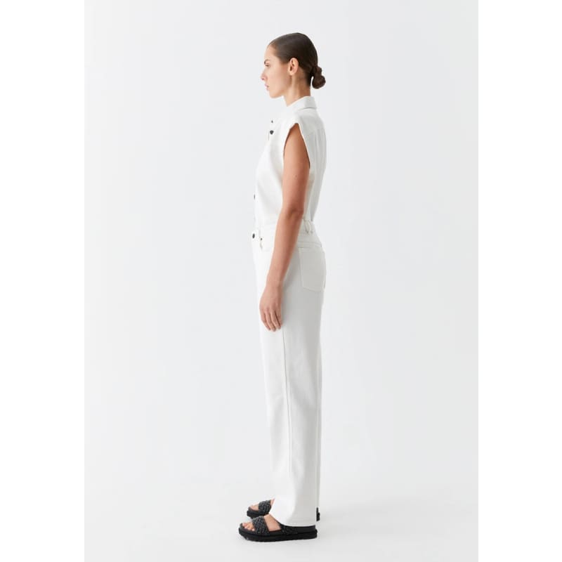 Theo Denim Jean | White - Bottoms