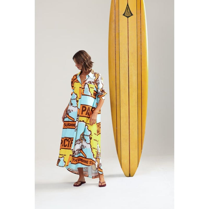 Three Blue Ducks Midi Dress - Dress